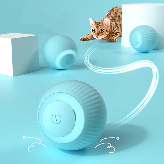 FuzzleChase⢠Smart Rolling Ball for Cats