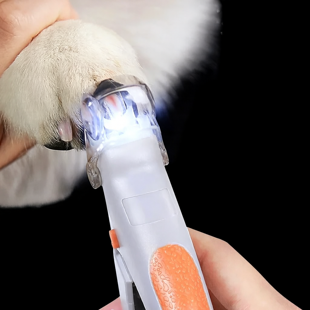 FuzzleLight™ LED Nail Clipper