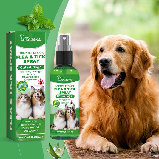 FuzzleCare™ Natural Flea & Mite Relief Spray
