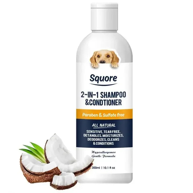 FuzzleCare™ 2-in-1 Natural Pet Shampoo & Conditioner